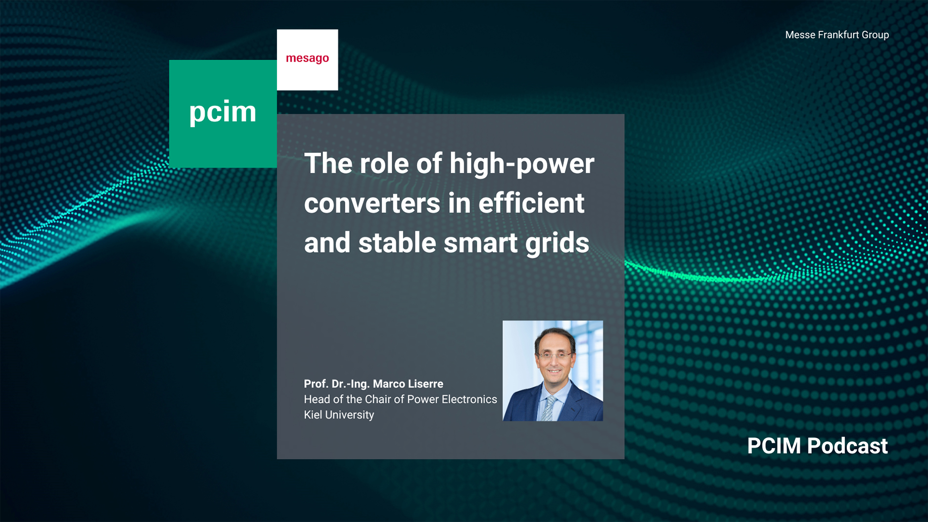 Prof. Dr.-Ing. Marco Liserre from Christian-Albrechts-University of Kiel on the role of high-power converters in efficient and stable smart grids