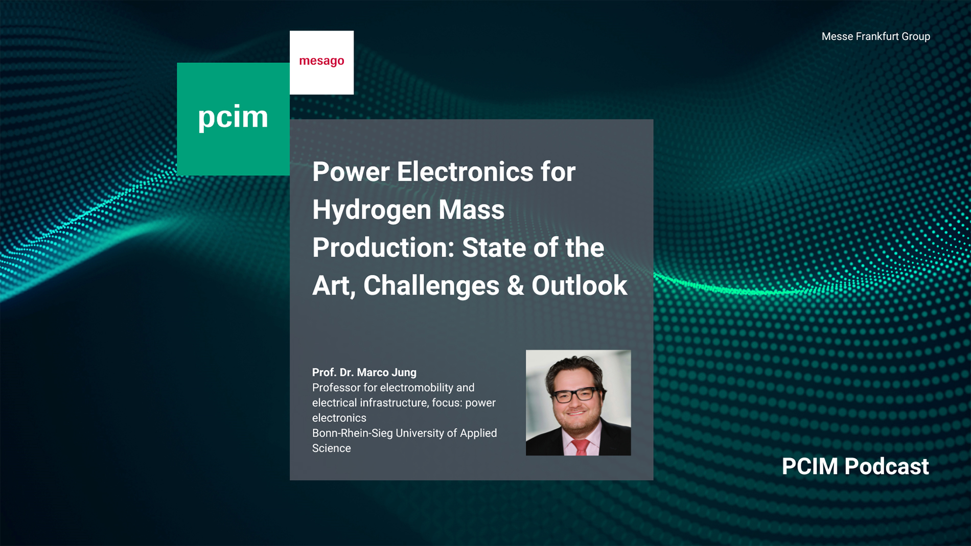 Prof. Dr. Marco Jung of the Bonn-Rhein-Sieg University of Applied Science on Power Electronics for Hydrogen Mass Production